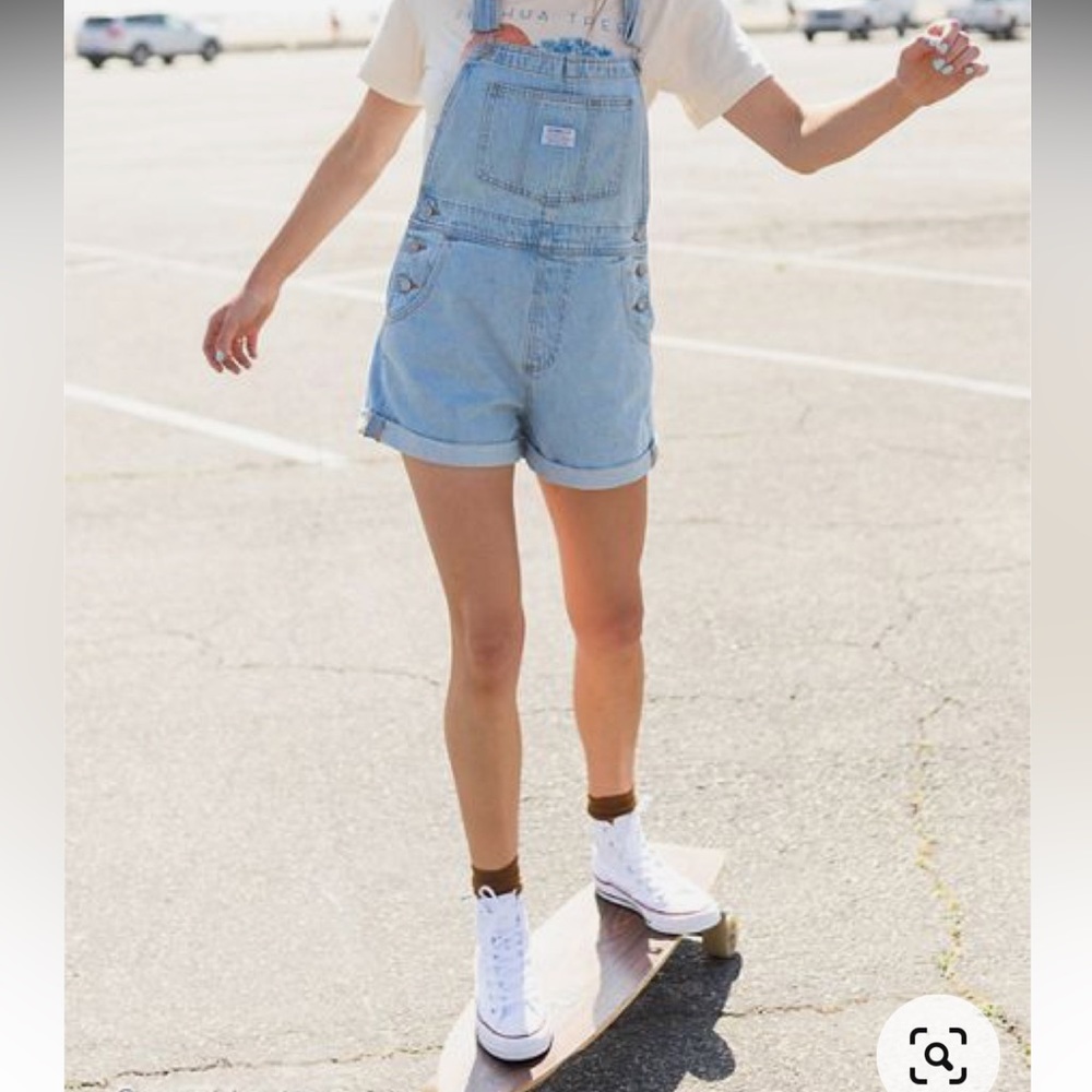 Brand New Levi Short Overalls